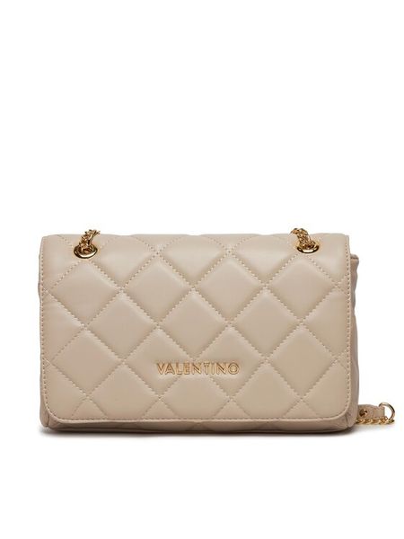 Valentino Torebka Ocarina VBS3KK02R Beżowy. Brązowe torebki klasyczne damskie Valentino, bez wzorów, ze skóry, wizytowe, bez kołnierzyka, bez ramiączek. Za 389.99 zł.