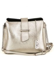 Anna Morellini Skórzana torebka "Ciosa" w kolorze złotym - 22 x 17 x 10 cm rozmiar: onesize. Żółte torebki klasyczne damskie Anna Morellini, bez wzorów, z materiału, bez dodatków. Za 173.99 zł.