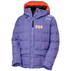 Damska kurtka narciarska Helly Hansen Emiko Ridable. Fioletowe kurtki damskie Helly Hansen, bez wzorów, bez kaptura, narciarskie. Za 1,753.50 zł.