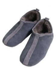 Kaiser Naturfellprodukte H&L Kapcie wełniane "Harlekin" w kolorze antracytowym rozmiar: 37. Czarne kapcie damskie Kaiser Naturfellprodukte H&L, z wełny. Za 167.28 zł.