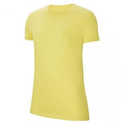 Koszulka Park 20 Dla Kobiet. Żółte bluzki damskie Nike, bez wzorów, sportowe, bez kołnierzyka, bez ramiączek. Za 133.99 zł.