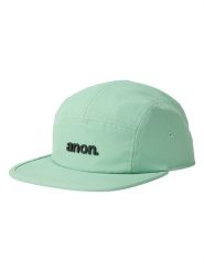 Burton Czapka "Cordova Five-Panel Camp" w kolorze miętowym rozmiar: onesize. Zielone czapki męskie Burton, bez wzorów, z materiału, sportowe. Za 99.95 zł.