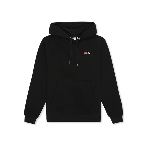 Bluza damska z kapturem Fila Lierna. Czarne bluzy sportowe damskie Fila, xl, bez wzorów, bez ramiączek, z kapturem. Za 189.00 zł.