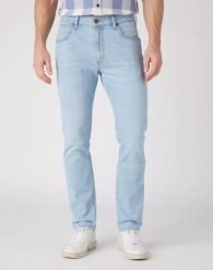 WRANGLER LARSTON MĘSKIE SPODNIE JEANSOWE JEANSY BLUE WAVES W18SHN42H 112328980. Niebieskie jeansy męskie Wrangler. Za 229.99 zł.