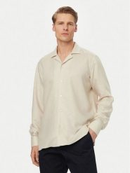 BOSS Koszula H-Joe 50561616 Beżowy jasny Regular Fit. Brązowe koszule męskie Boss, m, bez wzorów, z lyocellu, bez kołnierzyka, bez ramiączek. Za 699.99 zł.