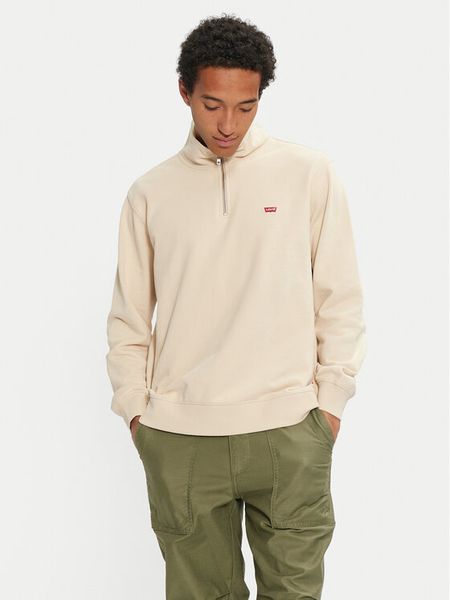 Levi's® Bluza Original A8606-0002 Beżowy Standard Fit. Brązowe bluzy bez kaptura męskie m, z bawełny. Za 289.99 zł.