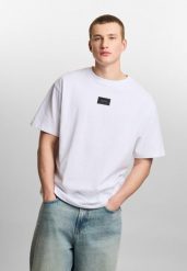 Koszulka sportowa męska Prosto Jacquard Label z krótkim rękawem. Białe t-shirty sportowe męskie Prosto., m, z bawełny, bez ramiączek. Za 164.99 zł.