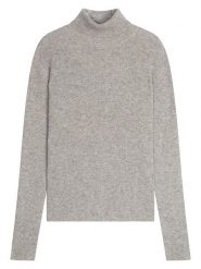 Perfect Cashmere Kaszmirowy golf "Elly" w kolorze szarym rozmiar: L. Szare golfy damskie Perfect Cashmere, l, bez wzorów, z kaszmiru, bez ramiączek. Za 478.99 zł.