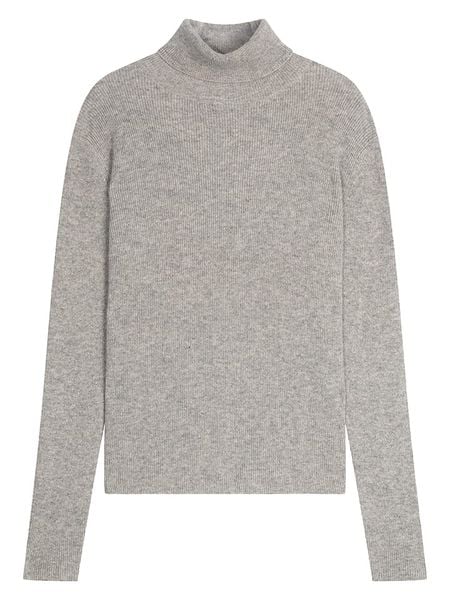 Perfect Cashmere Kaszmirowy golf "Elly" w kolorze szarym rozmiar: M. Szare golfy damskie Perfect Cashmere, m, bez wzorów, z kaszmiru, bez ramiączek. Za 351.38 zł.