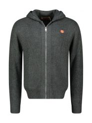 Canadian Peak Kardigan w kolorze antracytowym rozmiar: M. Czarne kardigany męskie Canadian Peak, m, bez wzorów, ze splotem, bez kołnierzyka. Za 143.90 zł.