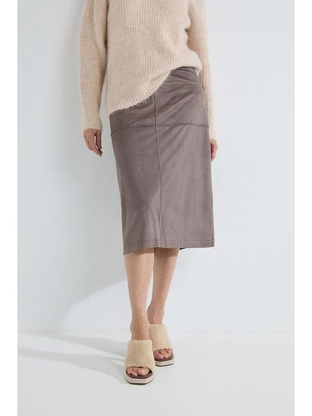 Josephine & Co Spódnica "Amber" w kolorze brązowym rozmiar: 44. Brązowe spódniczki damskie Josephine & Co, bez wzorów, midi. Za 201.55 zł.