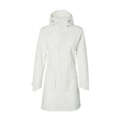 Wodoodporna parka dla kobiet Basil mosse. Białe parki damskie BASIL, s, bez wzorów, z materiału. Za 491.50 zł.