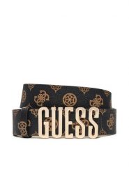 Guess Pasek Damski BW9173 P4435 Brązowy. Brązowe paski damskie Guess, z aplikacjami, ze skóry. Za 269.99 zł.