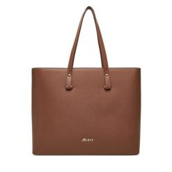 Torebka JENNY. Brązowe torebki klasyczne damskie Jenny, bez wzorów, bez dodatków. Za 129.99 zł.