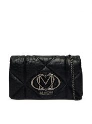 LOVE MOSCHINO Torebka JC4043PP1PLF1000 Czarny. Czarne torebki klasyczne damskie Love Moschino, bez wzorów, ze skóry, bez dodatków. Za 789.99 zł.