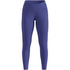 Spodnie Odlo BL BOTTOM long MERINO 260. Fioletowe spodnie dresowe damskie Odlo, bez wzorów, sportowe. Za 529.99 zł.