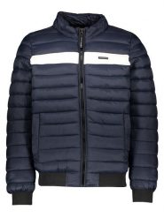 Pepe Jeans Kurtka pikowana w kolorze granatowym rozmiar: S. Niebieskie kurtki męskie Pepe Jeans, s, bez wzorów, z jeansu, bez kaptura. Za 193.24 zł.