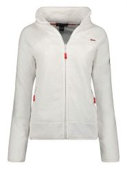 ANAPURNA Kurtka polarowa "Uternel" w kolorze białym rozmiar: L. Białe kurtki damskie ANAPURNA, l, bez wzorów, z polaru, bez kaptura. Za 73.99 zł.