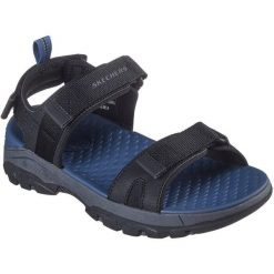 Sandały Skechers Tresmen - Ryer, Mężczyźni. Czarne sandały męskie Skechers, z gumy, z otwartym noskiem, bez zapięcia. Za 490.00 zł.