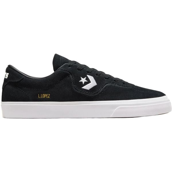 Buty sportowe Converse Louie Lopez Pro OX. Czarne buty sportowe na co dzień damskie Converse, z zamszu, bez zapięcia. Za 390.00 zł.
