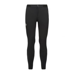 Spodnie na narty biegowe męskie Maloja BrinzulM. Czarne spodnie materiałowe męskie Maloja, bez wzorów, sportowe. Za 429.99 zł.