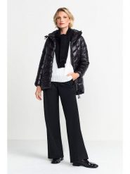 Rich & Royal Kurtka pikowana w kolorze czarnym rozmiar: 42. Czarne kurtki damskie Rich & Royal, bez wzorów, bez kaptura. Za 346.99 zł.