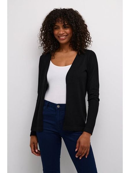 Kaffe Kardigan w kolorze czarnym rozmiar: XS. Czarne kardigany damskie Kaffe, xs, bez wzorów. Za 88.64 zł.