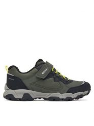 Geox Sneakersy J Magnetar Boy B Abx J463ZB 050FU C0914 D Zielony ciemny. Zielone trampki i tenisówki chłopięce Geox, bez wzorów, ze skóry, bez zapięcia. Za 319.99 zł.