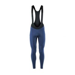 Długie spodenki na szelkach Etxeondo Kom Thermo. Niebieskie szorty męskie ETXEONDO, bez wzorów, ze skóry, eleganckie. Za 682.75 zł.