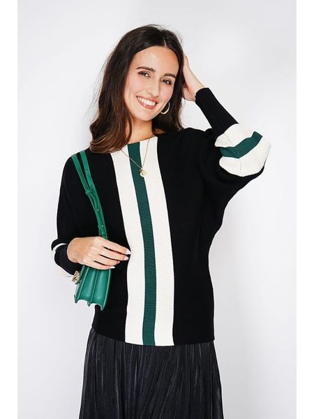 ASSUILI Kaszmirowy sweter w kolorze czarnym rozmiar: 40. Czarne swetry klasyczne damskie Assuili, z kaszmiru, bez kołnierzyka. Za 109.26 zł.