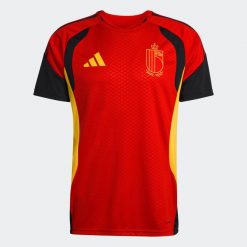 Koszulka piłkarska ADIDAS Tiro Belgia. Bluzki damskie Adidas, m, bez wzorów, bez kołnierzyka. Za 249.99 zł.