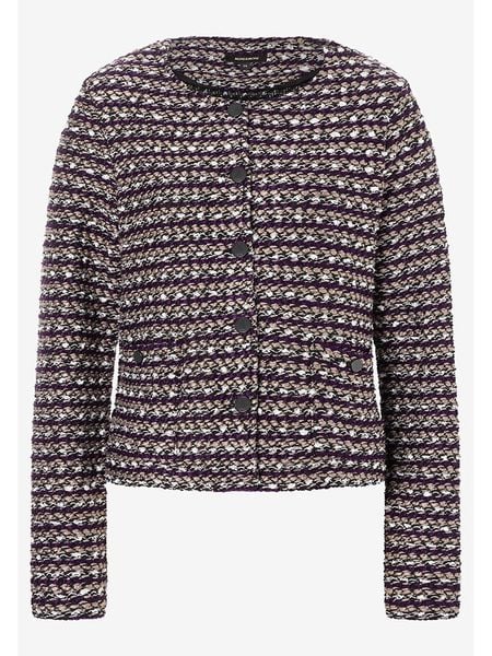 More & More Kurtka przejściowa w kolorze czarno-beżowym rozmiar: 42. Brązowe kurtki damskie MORE & MORE, bez wzorów, bez kaptura. Za 108.49 zł.