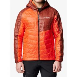 Kurtka ocieplana męska Columbia Platinum Peak II Hooded Jacket. Brązowe kurtki męskie Columbia, l, bez wzorów, sportowe, bez kaptura. Za 679.99 zł.