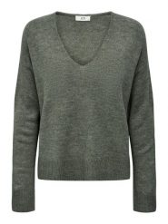 JDY Sweter "Elanora" w kolorze zielonym rozmiar: M. Zielone swetry klasyczne damskie JDY, m, bez kołnierzyka. Za 91.99 zł.