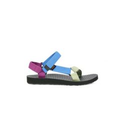 Sandały turystyczne damskie Teva Original Universal. Niebieskie obuwie trekkingowe damskie Teva, bez wzorów, bez obcasa. Za 235.99 zł.