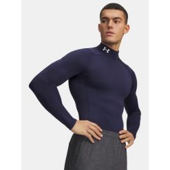 Męska Koszulka Termoaktywna UA. Niebieskie bielizna termoaktywna męska Under Armour, m, bez ramiączek, do biegania. Za 149.99 zł.