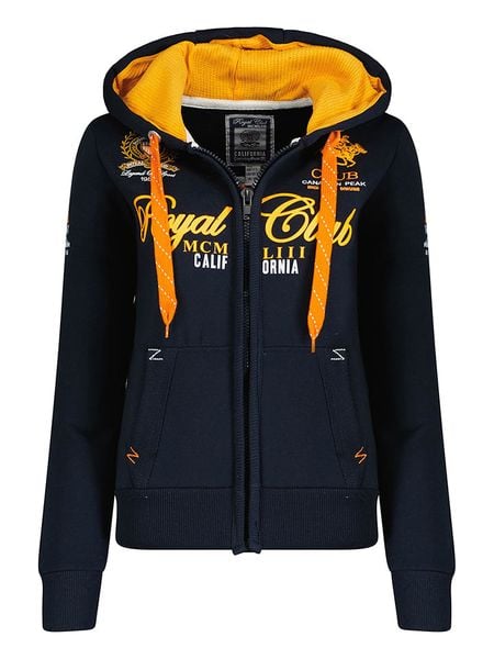 Canadian Peak Bluza "Fanilleak" w kolorze granatowym rozmiar: S. Niebieskie bluzy z kapturem damskie Canadian Peak, s, z bawełny. Za 113.99 zł.