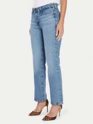Guess Jeans Jeansy W4YA98 D5CC5 Niebieski Straight Fit. Niebieskie jeansy damskie Guess Jeans. Za 219.99 zł.