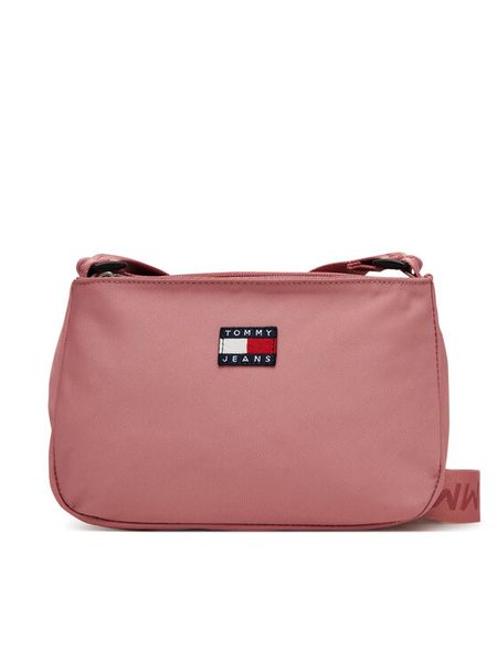 Tommy Jeans Torebka Tjw Daily Shoulder Bag AW0AW17544 Różowy. Czerwone torebki klasyczne damskie Tommy Jeans, bez wzorów, z jeansu, bez dodatków. Za 189.99 zł.