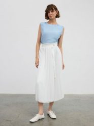 BGN Spódnica w kolorze białym rozmiar: 38. Białe spódniczki damskie BGN, bez wzorów, maxi, proste. Za 65.99 zł.