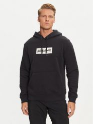 Napapijri Bluza B-Box Logo NP0A4I19 Czarny Regular Fit. Czarne bluzy bez kaptura męskie Napapijri, m, z bawełny. Za 359.99 zł.