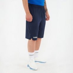Niebieskie oddychające szorty biegowe Cleveland. Niebieskie spodenki sportowe damskie Legea, xl, z poliesteru, do biegania. Za 84.00 zł.