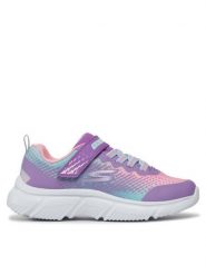 Skechers Sneakersy Go Run 650 302430L/PRMT Fioletowy. Fioletowe buty sportowe dziewczęce Skechers, bez wzorów, z materiału, bez zapięcia. Za 199.99 zł.