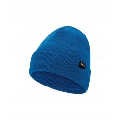 Ciepła czapka beanie z wełną merino Core Run CEP. Niebieskie czapki męskie CEP, na zimę, bez wzorów, z poliamidu, sportowe. Za 119.00 zł.