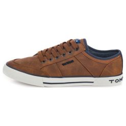 Tom Tailor tenisówki męskie 44 brązowe. Brązowe trampki i tenisówki męskie Tom Tailor, bez wzorów, bez zapięcia. Za 216.00 zł.