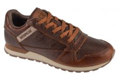 Buty sportowe Sneakersy męskie, Ventura Leather BT. Brązowe buty sportowe na co dzień męskie CATerpillar, z materiału, bez zapięcia, trekkingowe. Za 499.99 zł.