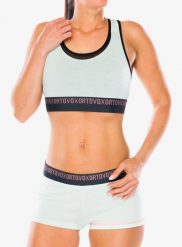 Biustonosz sportowy Ortovox 185 Rock N Wool Sport Top. Zielone biustonosze sportowe damskie ORTOVOX, xs, bez wzorów, z materiału, bez ramiączek. Za 236.49 zł.