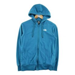 Second life - Bluza damska z kapturem rozpinana The North Face - Stan dobry. Niebieskie bluzy sportowe damskie The North Face, l, bez wzorów, z materiału, bez ramiączek, z kapturem. Za 127.76 zł.