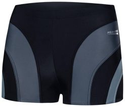 Bokserki pływackie męskie Aqua Speed Sasha. Czarne kąpielówki męskie Aqua-Speed, l, bez wzorów, z dzianiny, do pływania. Za 65.99 zł.