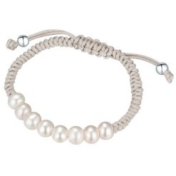 Valero Pearls Srebro wysokiej pr óby Perła hodowlana słodkowodna Bransoletki 1 ct Damski. Białe bransoletki damskie Valero Pearls, srebrne. Za 279.99 zł.